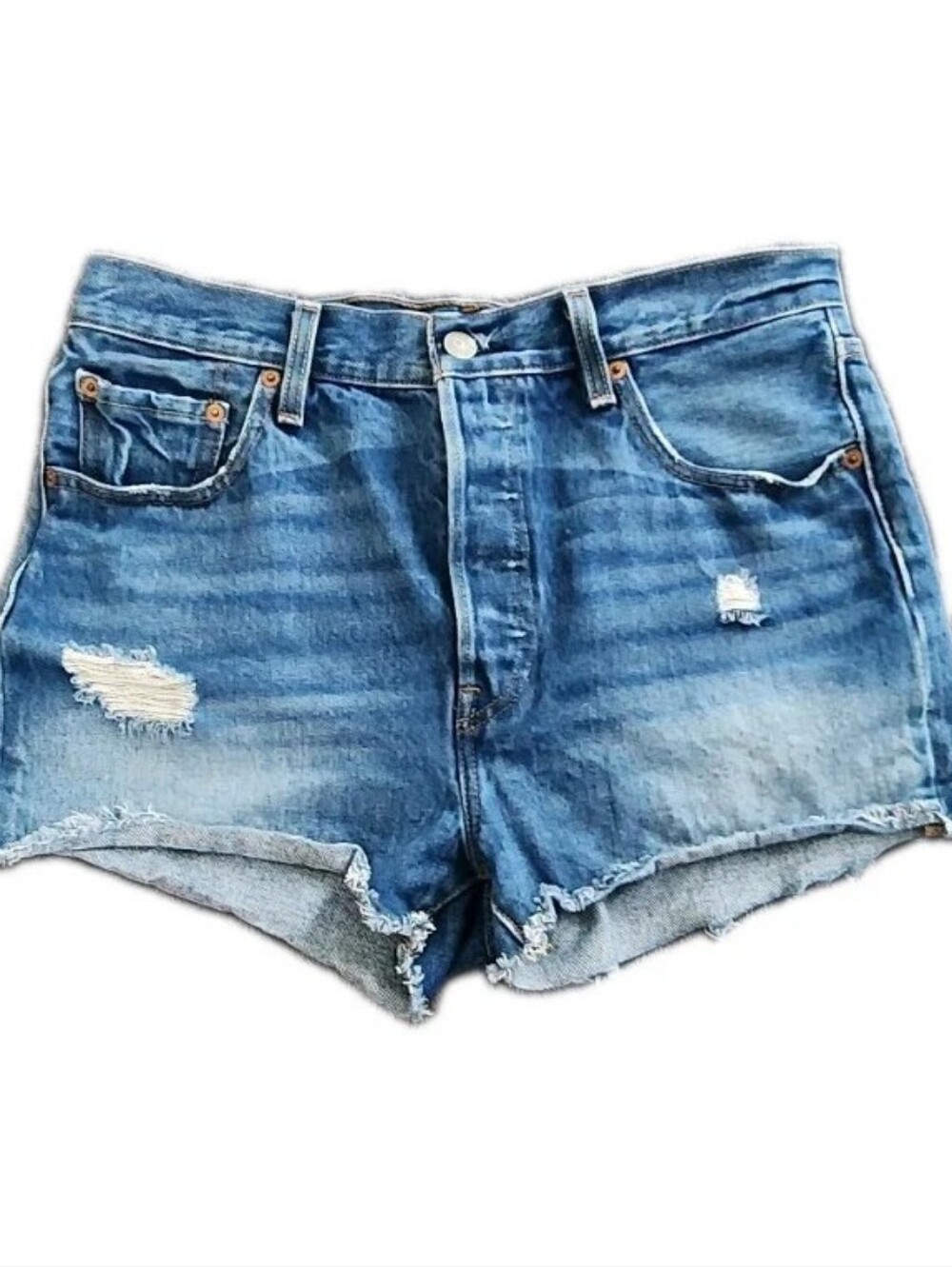Grunge streetwear festival Levi’s 501 Hi Rise Cutoff Shorts Daisy Dukes rodeo 29